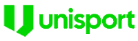 unisport logo in green