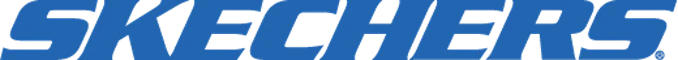 skechers logo in blue