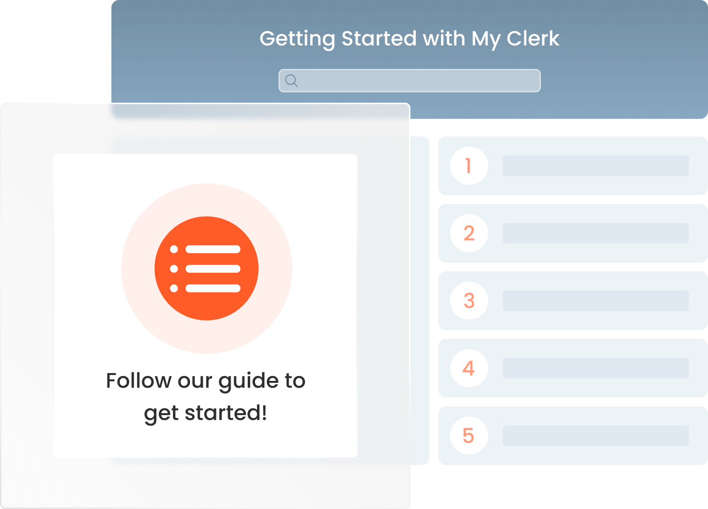 Getting started with My Clerk illustration