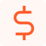 Dollar icon symbolizing value