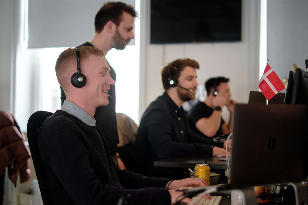 Clerk.io team helping customers