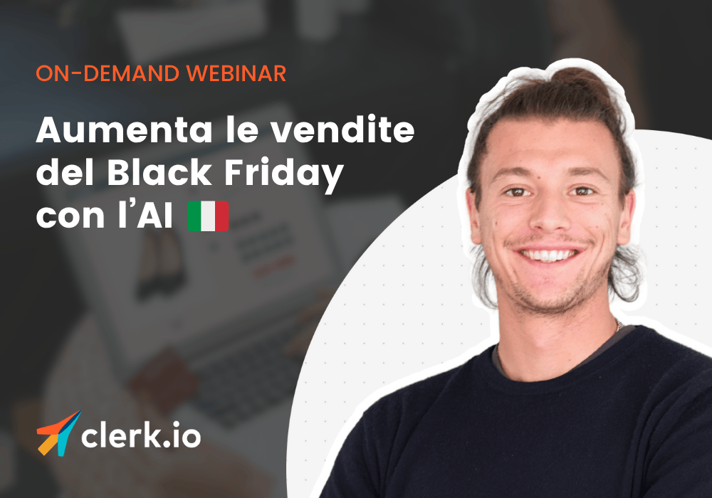 Aumenta le vendite del Black Friday con l'IA