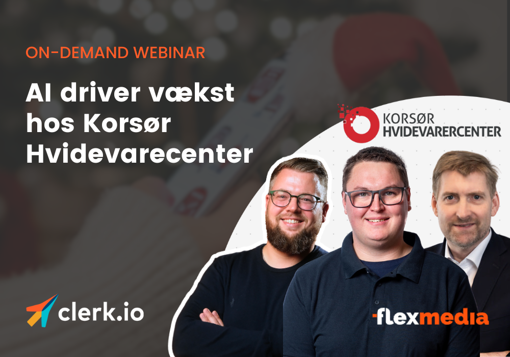 AI driver 25% af online salget hos Korsør Hvidevarecenter